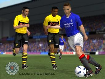 Rangers Club Football - PS2 Screen