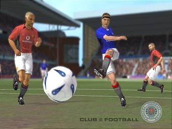 Rangers Club Football - PS2 Screen