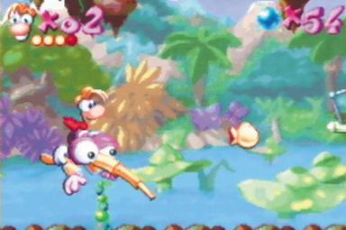 Rayman - GBA Screen