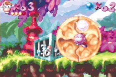 Rayman - GBA Screen