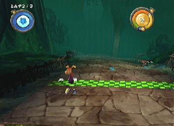 Rayman Rush - PlayStation Screen