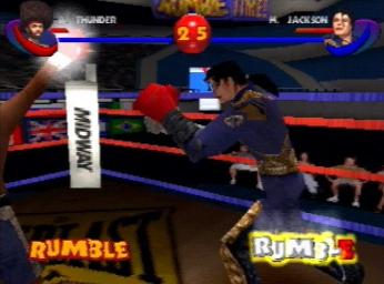 Ready 2 Rumble Boxing Round 2 - PlayStation Screen