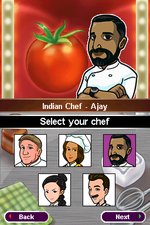 Ready, Steady, Cook: The Game - DS/DSi Screen