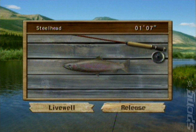 Reel Fishing: Angler's Dream - Wii Screen