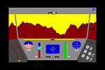 Rescue on Fractalus - C64 Screen