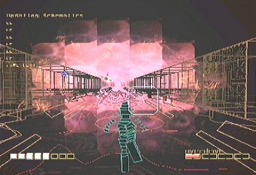 Rez - Dreamcast Screen