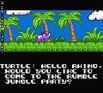 Rhino Rumble - Game Boy Color Screen