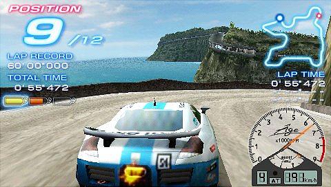 Ridge Racer - PSP Screen