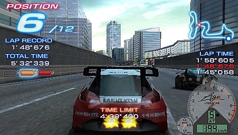 Ridge Racer - PSP Screen