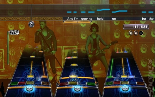 Rock Band 3 - Wii Screen