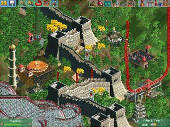 Rollercoaster Tycoon 2: Wacky Worlds - PC Screen