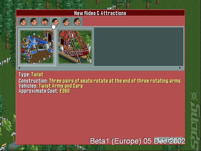 Rollercoaster Tycoon 1, 2 & 3 - PC Screen