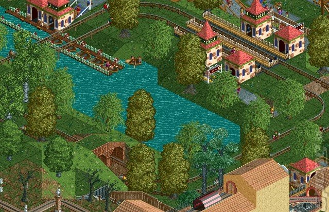 Rollercoaster Tycoon 8 Pack - PC Screen