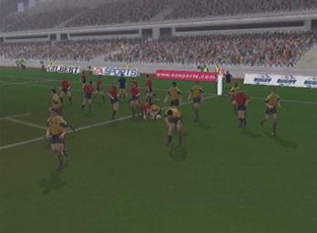 Rugby - PS2 Screen