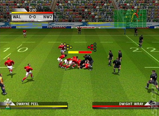 Rugby Challenge 2006 - PS2 Screen