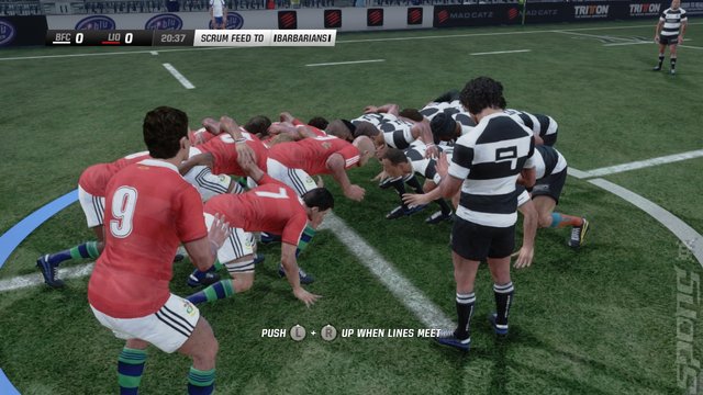 Rugby Challenge 2: The Lions Tour Edition - PS3 Screen