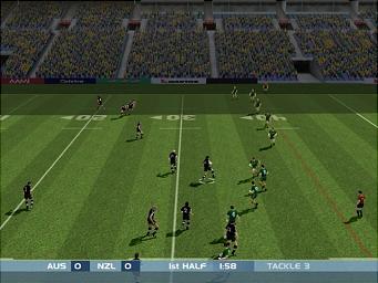 Rugby League - PC Screen