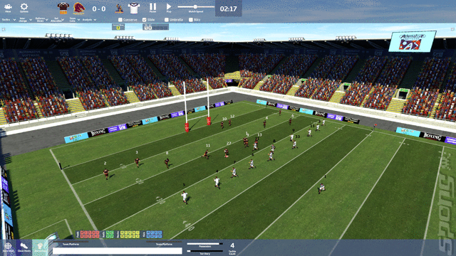 Rugby League Team Manager 2018 - PC Screen