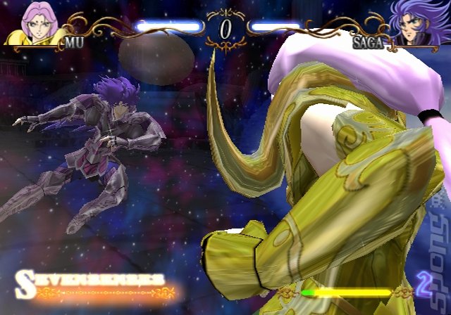 Saint Seiya: The Hades - PS2 Screen