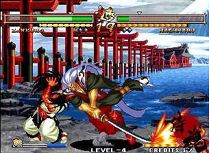 Samurai Spirits Zero Special - Arcade Screen