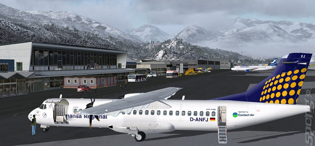 Scenery Innsbruck VFR (+ Airport) - PC Screen