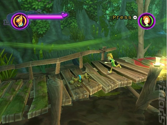 Scooby-Doo! and the Spooky Swamp - PS2 Screen