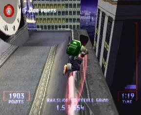Scooter Racing - PlayStation Screen