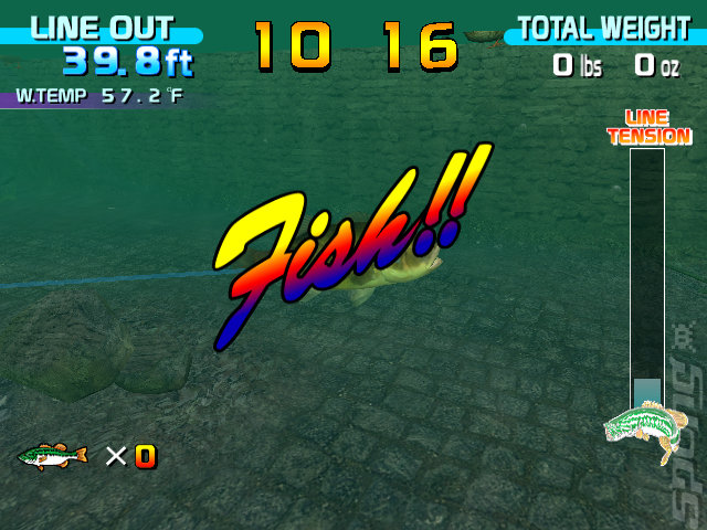 Sega Bass Fishing - Wii Screen