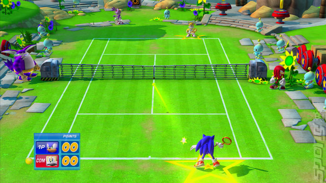 SEGA Superstars Tennis - Mac Screen