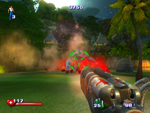 Serious Sam II - Xbox Screen