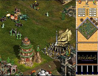 Seven Kingdoms II - PC Screen