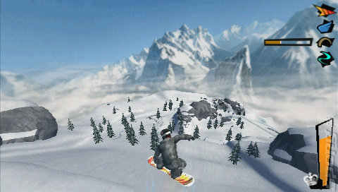 Shaun White Snowboarding - PSP Screen
