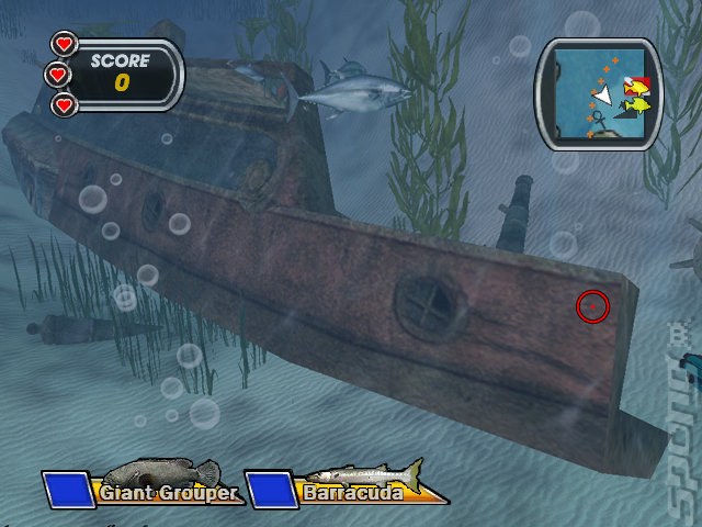 Shimano Xtreme Fishing - Wii Screen