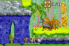 Shrek 2 & Madagascar: 2 in 1 Fun Pack - GBA Screen