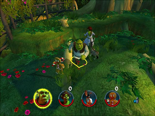 Shrek 2: Team Action - PC Screen