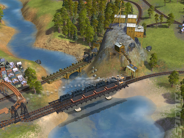 Sid Meier's Railroads! - PC Screen