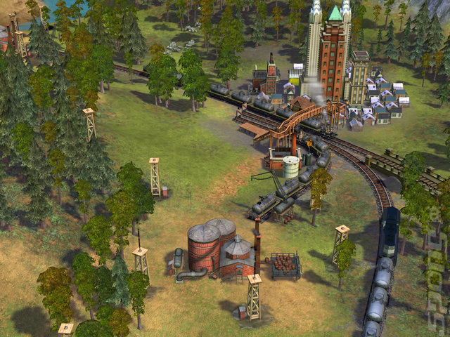 Sid Meier's Railroads! - PC Screen