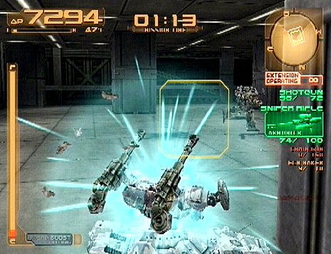 Silent Line: Armored Core - PS2 Screen