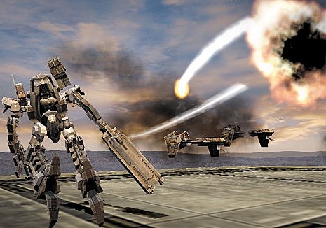 Silent Line: Armored Core - PS2 Screen