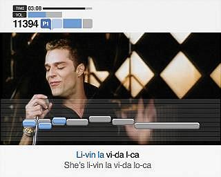 SingStar Party - PS2 Screen