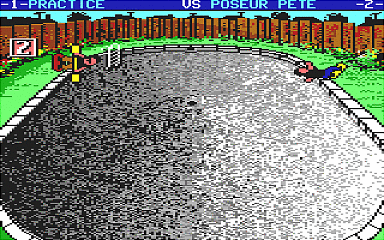 Skate or Die - C64 Screen