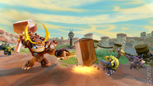 Skylanders Trap Team - Wii U Screen