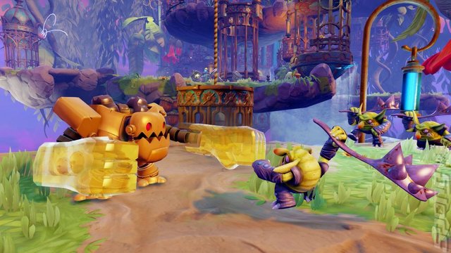 Skylanders Trap Team - PS3 Screen