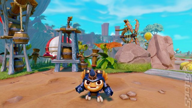 Skylanders Trap Team - Wii U Screen