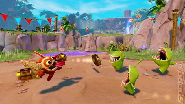 Skylanders Trap Team - Wii U Screen