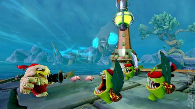 Skylanders Trap Team - Wii U Screen