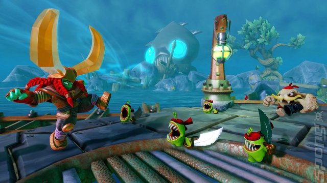 Skylanders Trap Team - PS3 Screen