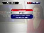 Sky Sports Football Quiz - PC Screen
