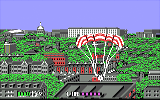 Sly Spy - C64 Screen