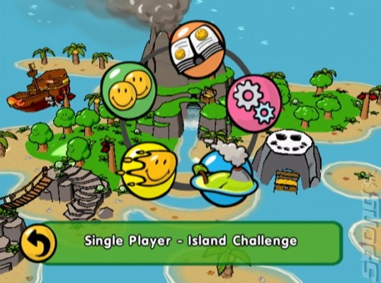 Smiley World: Island Challenge - Wii Screen